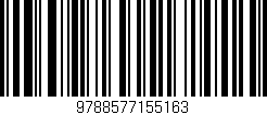 Código de barras (EAN, GTIN, SKU, ISBN): '9788577155163'
