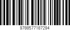 Código de barras (EAN, GTIN, SKU, ISBN): '9788577187294'