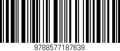 Código de barras (EAN, GTIN, SKU, ISBN): '9788577187638'