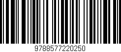 Código de barras (EAN, GTIN, SKU, ISBN): '9788577220250'