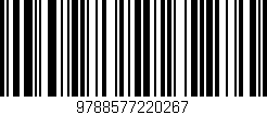 Código de barras (EAN, GTIN, SKU, ISBN): '9788577220267'