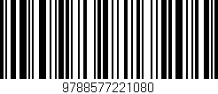 Código de barras (EAN, GTIN, SKU, ISBN): '9788577221080'