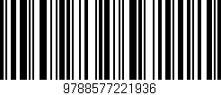 Código de barras (EAN, GTIN, SKU, ISBN): '9788577221936'