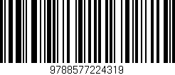 Código de barras (EAN, GTIN, SKU, ISBN): '9788577224319'