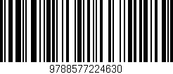 Código de barras (EAN, GTIN, SKU, ISBN): '9788577224630'