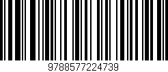 Código de barras (EAN, GTIN, SKU, ISBN): '9788577224739'