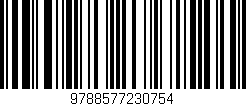 Código de barras (EAN, GTIN, SKU, ISBN): '9788577230754'