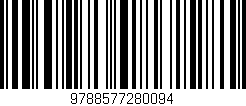 Código de barras (EAN, GTIN, SKU, ISBN): '9788577280094'