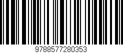 Código de barras (EAN, GTIN, SKU, ISBN): '9788577280353'