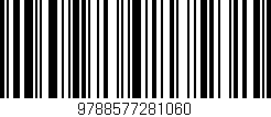 Código de barras (EAN, GTIN, SKU, ISBN): '9788577281060'