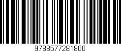 Código de barras (EAN, GTIN, SKU, ISBN): '9788577281800'