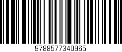 Código de barras (EAN, GTIN, SKU, ISBN): '9788577340965'