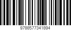 Código de barras (EAN, GTIN, SKU, ISBN): '9788577341894'