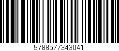 Código de barras (EAN, GTIN, SKU, ISBN): '9788577343041'