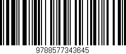 Código de barras (EAN, GTIN, SKU, ISBN): '9788577343645'