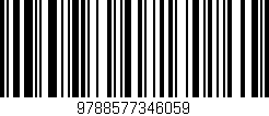 Código de barras (EAN, GTIN, SKU, ISBN): '9788577346059'