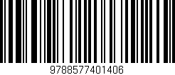 Código de barras (EAN, GTIN, SKU, ISBN): '9788577401406'
