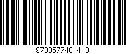 Código de barras (EAN, GTIN, SKU, ISBN): '9788577401413'