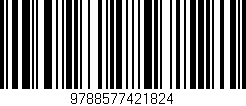 Código de barras (EAN, GTIN, SKU, ISBN): '9788577421824'