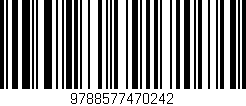 Código de barras (EAN, GTIN, SKU, ISBN): '9788577470242'