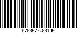 Código de barras (EAN, GTIN, SKU, ISBN): '9788577483105'