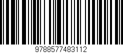 Código de barras (EAN, GTIN, SKU, ISBN): '9788577483112'