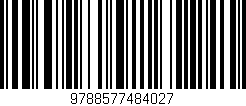 Código de barras (EAN, GTIN, SKU, ISBN): '9788577484027'