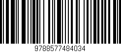 Código de barras (EAN, GTIN, SKU, ISBN): '9788577484034'