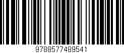 Código de barras (EAN, GTIN, SKU, ISBN): '9788577489541'