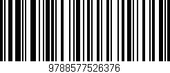 Código de barras (EAN, GTIN, SKU, ISBN): '9788577526376'