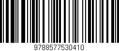 Código de barras (EAN, GTIN, SKU, ISBN): '9788577530410'
