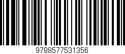 Código de barras (EAN, GTIN, SKU, ISBN): '9788577531356'