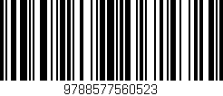 Código de barras (EAN, GTIN, SKU, ISBN): '9788577560523'