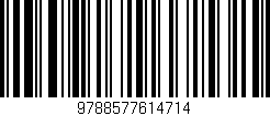 Código de barras (EAN, GTIN, SKU, ISBN): '9788577614714'