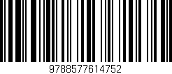 Código de barras (EAN, GTIN, SKU, ISBN): '9788577614752'