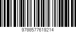 Código de barras (EAN, GTIN, SKU, ISBN): '9788577619214'