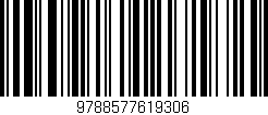 Código de barras (EAN, GTIN, SKU, ISBN): '9788577619306'