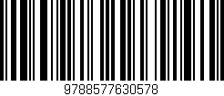 Código de barras (EAN, GTIN, SKU, ISBN): '9788577630578'