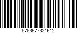 Código de barras (EAN, GTIN, SKU, ISBN): '9788577631612'