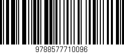 Código de barras (EAN, GTIN, SKU, ISBN): '9788577710096'