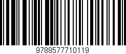 Código de barras (EAN, GTIN, SKU, ISBN): '9788577710119'