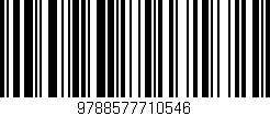 Código de barras (EAN, GTIN, SKU, ISBN): '9788577710546'