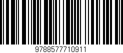 Código de barras (EAN, GTIN, SKU, ISBN): '9788577710911'