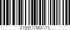 Código de barras (EAN, GTIN, SKU, ISBN): '9788577860173'