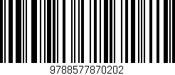 Código de barras (EAN, GTIN, SKU, ISBN): '9788577870202'