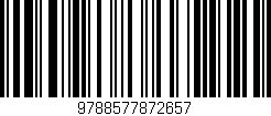 Código de barras (EAN, GTIN, SKU, ISBN): '9788577872657'