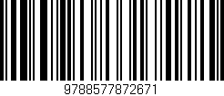 Código de barras (EAN, GTIN, SKU, ISBN): '9788577872671'
