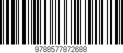 Código de barras (EAN, GTIN, SKU, ISBN): '9788577872688'