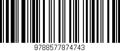 Código de barras (EAN, GTIN, SKU, ISBN): '9788577874743'