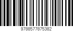 Código de barras (EAN, GTIN, SKU, ISBN): '9788577875382'